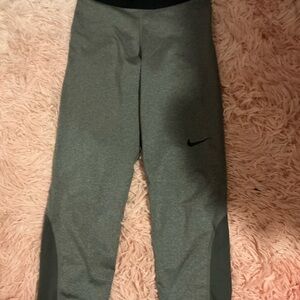 Nike  Charcoal Gray Leggings